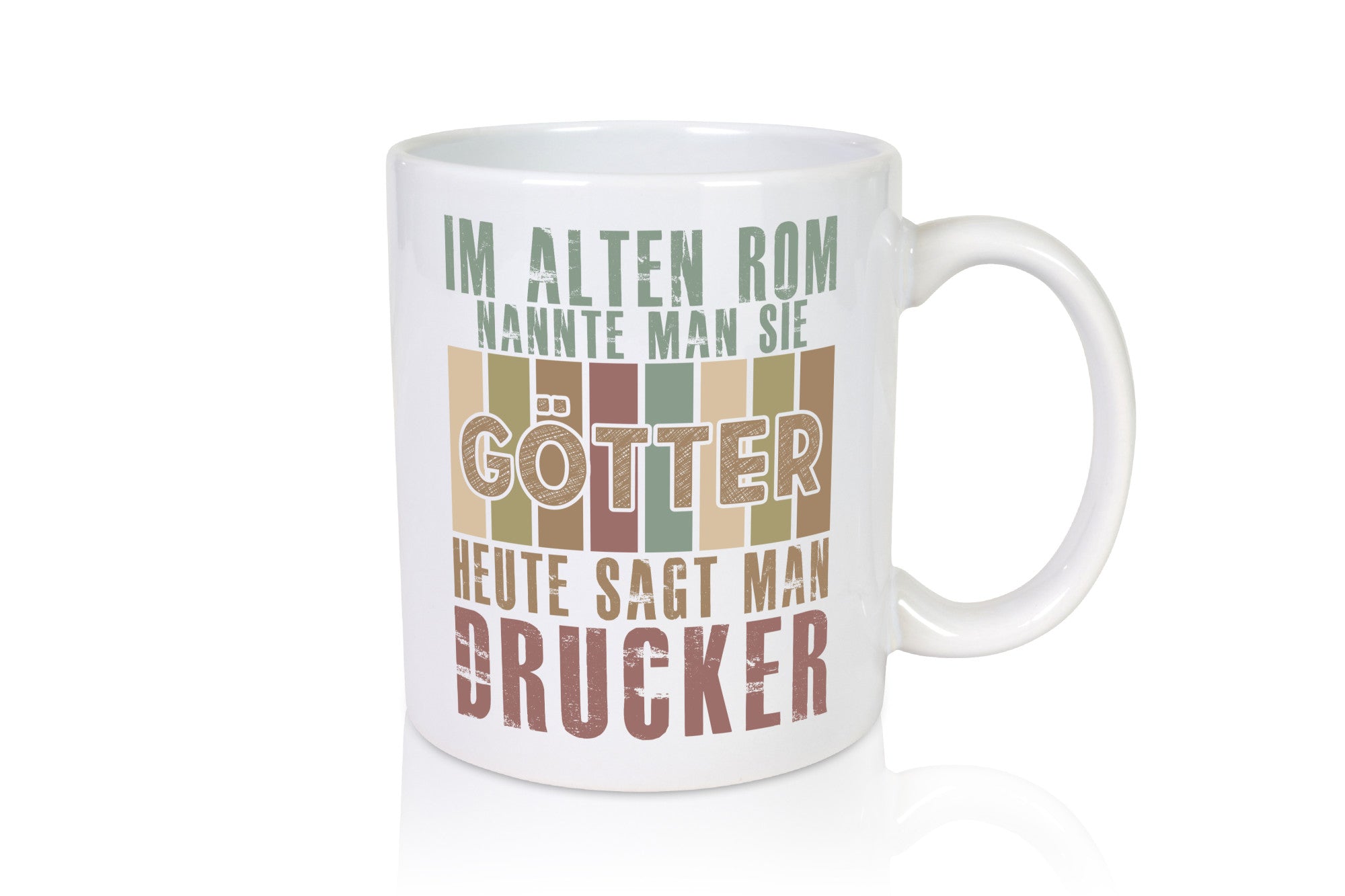 Heute sagt man: Drucker | Druckerei Print Medien Geschenk Humor Geschenkidee
