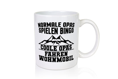 Opas spielen Bingo, coole fahren Wohnmobil | Berge Humor Familie Geschenkidee
