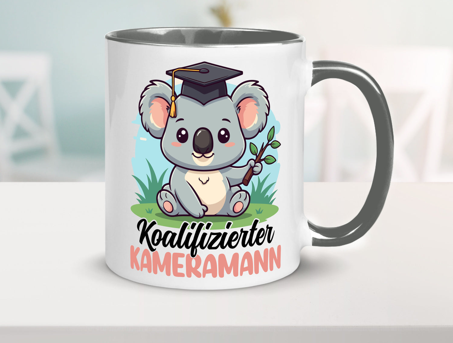 Koalifizierter Kameramann | Kamera lustiger Spruch Geschenk Humor Geschenkidee