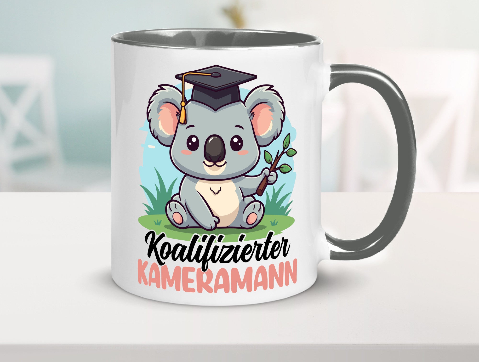 Koalifizierter Kameramann | Kamera lustiger Spruch Geschenk Humor Geschenkidee