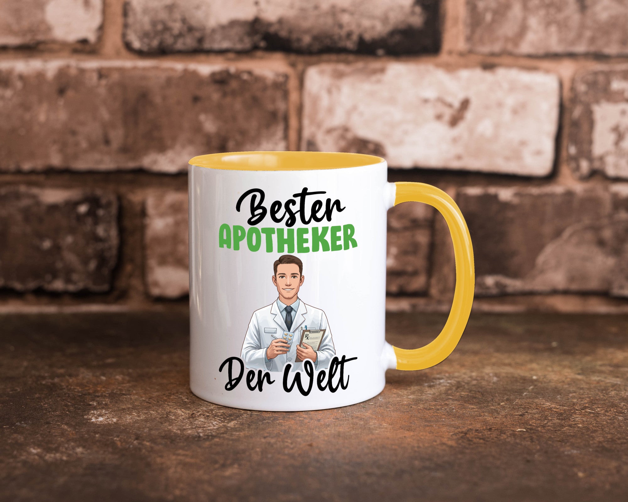 Bester Apotheker | Apotheke Pharmazie v2 Humor Geschenkidee Tasse