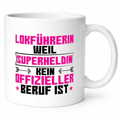 Superheldin Lokführerin | Zug Beruf Geschenk Arbeit Kollegen Büro lustiger