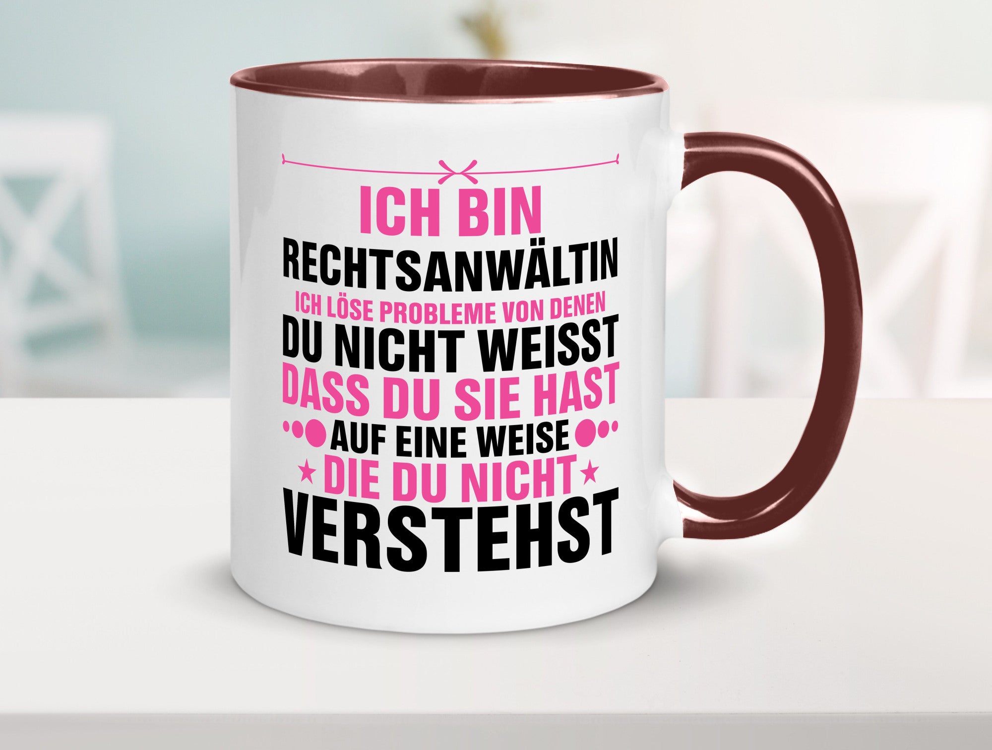 Löse Probleme: Rechtsanwältin | Jurstin Anwältin v2 Geschenk Humor Geschenkidee