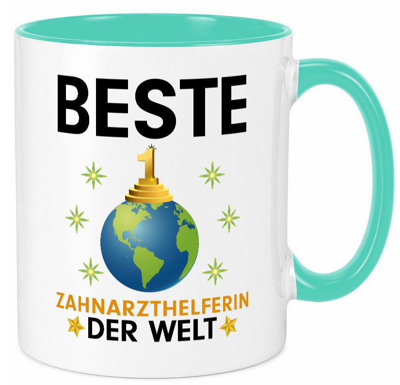 Welt Beste Zahnarzthelferin | Zahnmedizin Geschenk Humor Geschenkidee lustiger Tasse