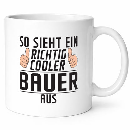 Richtig Cooler Bauer | Bauernhof Landwirtschaft Geschenk Humor Geschenkidee