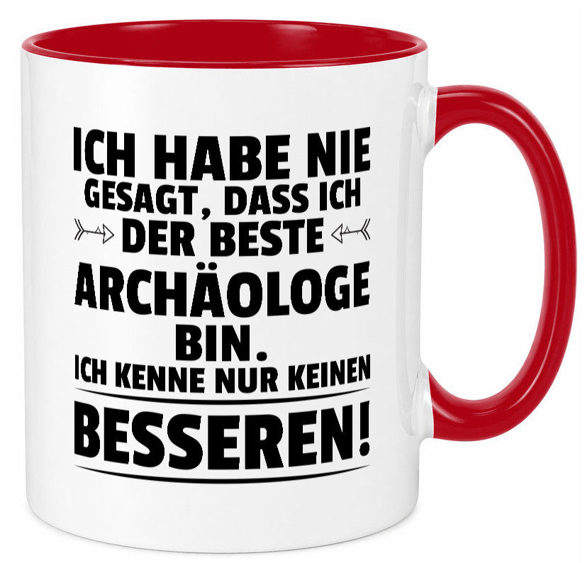 Der Beste Archäologe | Archäologie Forscher Humor Geschenkidee Tasse