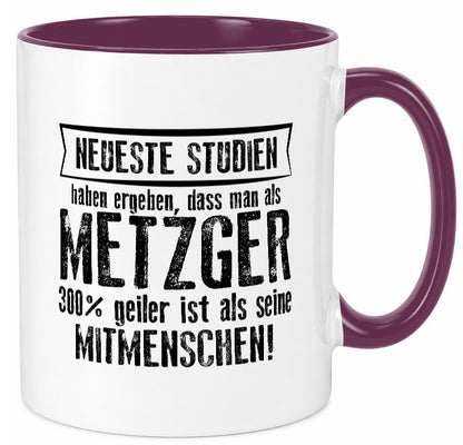 Neuste Studien: Metzger | Fleischer Metzgerei lustig Humor Geschenkidee
