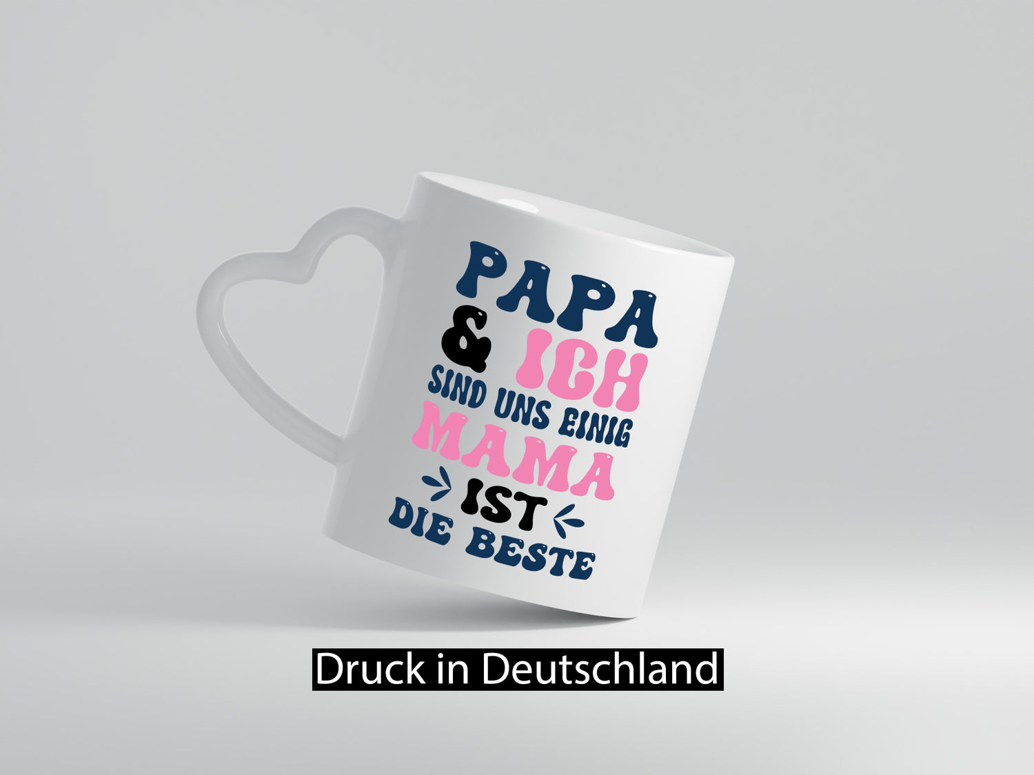 Papa und ich sind uns einig | Mama ist die Beste Best Mom lustig Familie