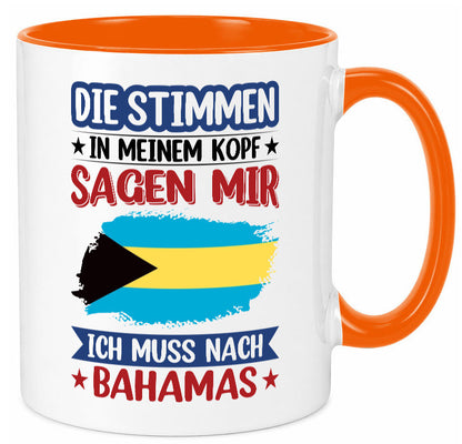Bahamas | Urlaub Stimmen in meinem Kopf Traumland Geschenk Humor Geschenkidee