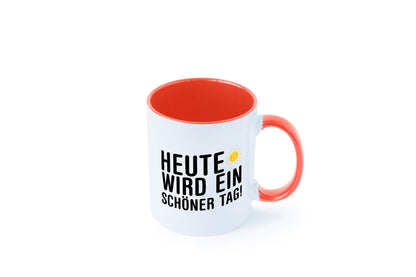 Heute wird ein schöner Tag | Motivation Positive Gedanken lustig Humor