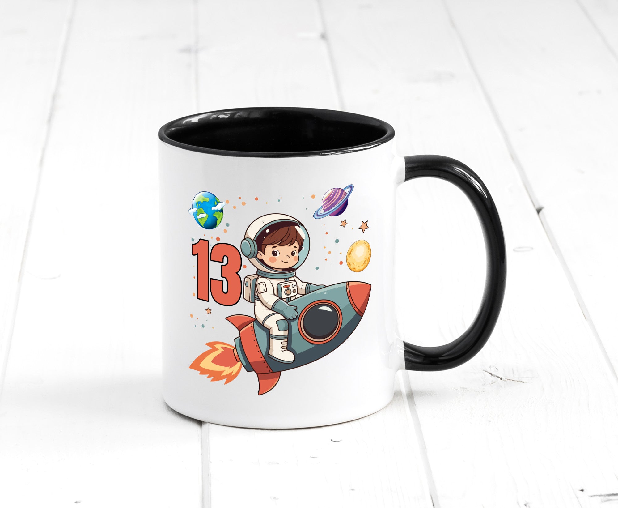 13. Geburtstag | 13 Jahre Astronaut Weltraum lustiger Spruch Geschenk