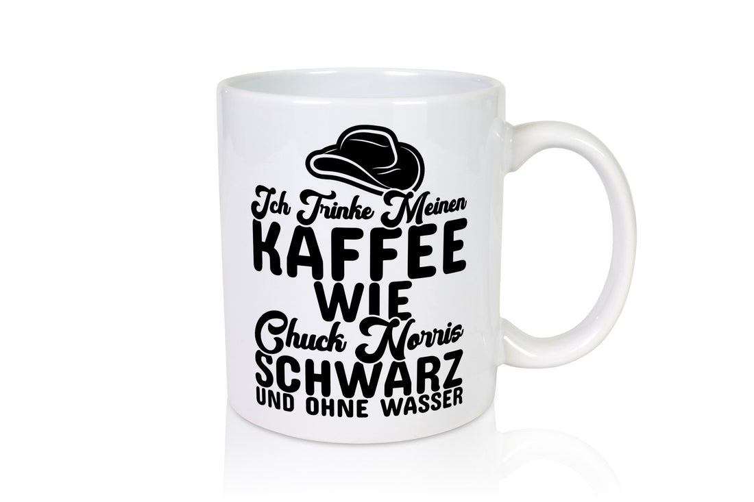 Ich trinke meinen Kaffee lustiger Spruch Geschenk Humor Geschenkidee Tasse