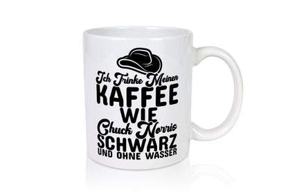 Ich trinke meinen Kaffee lustiger Spruch Geschenk Humor Geschenkidee Tasse