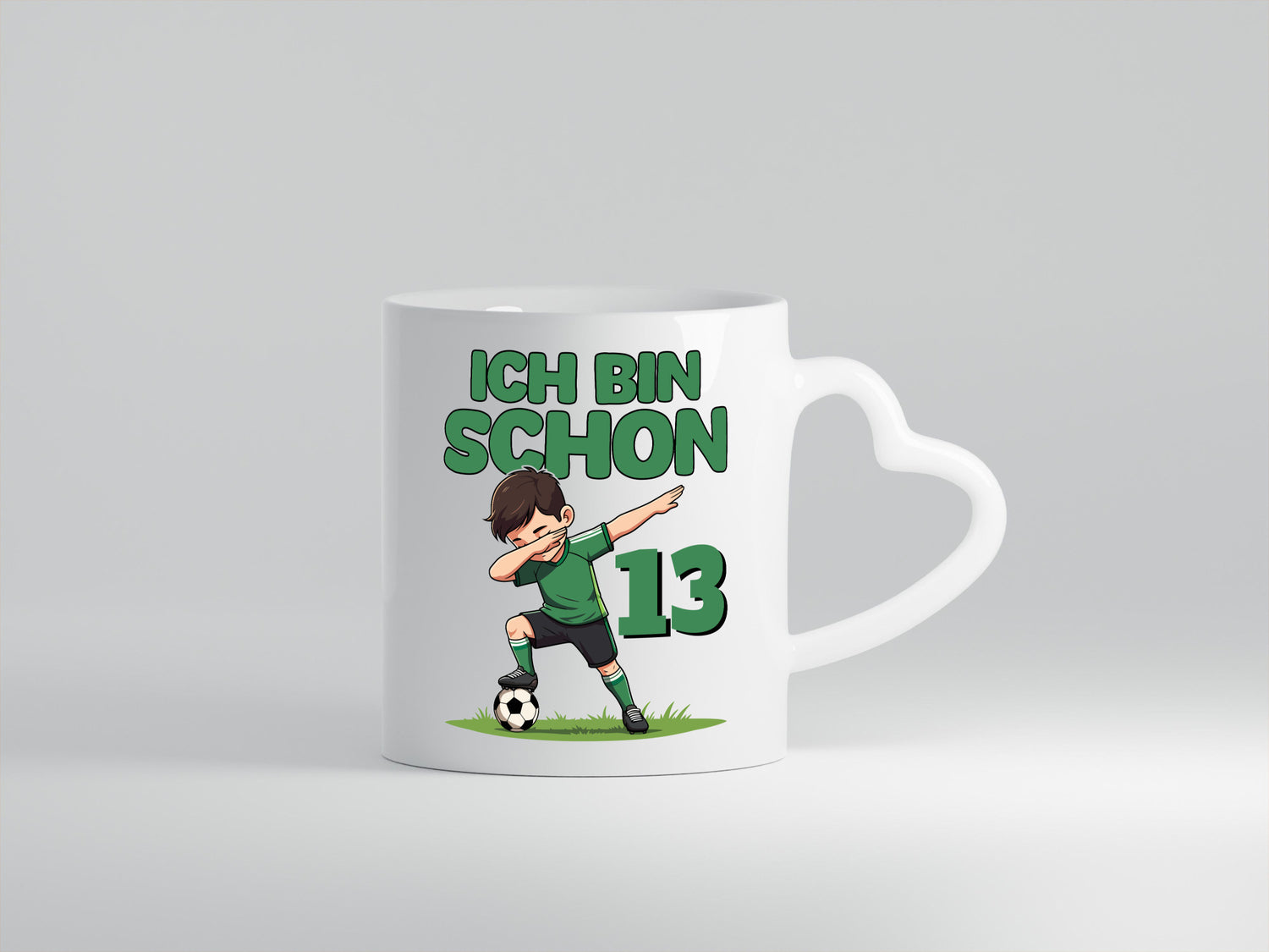 13. Geburtstag | 13 Jahre Fußballer lustiger Spruch Geschenk Geschenkidee Tasse