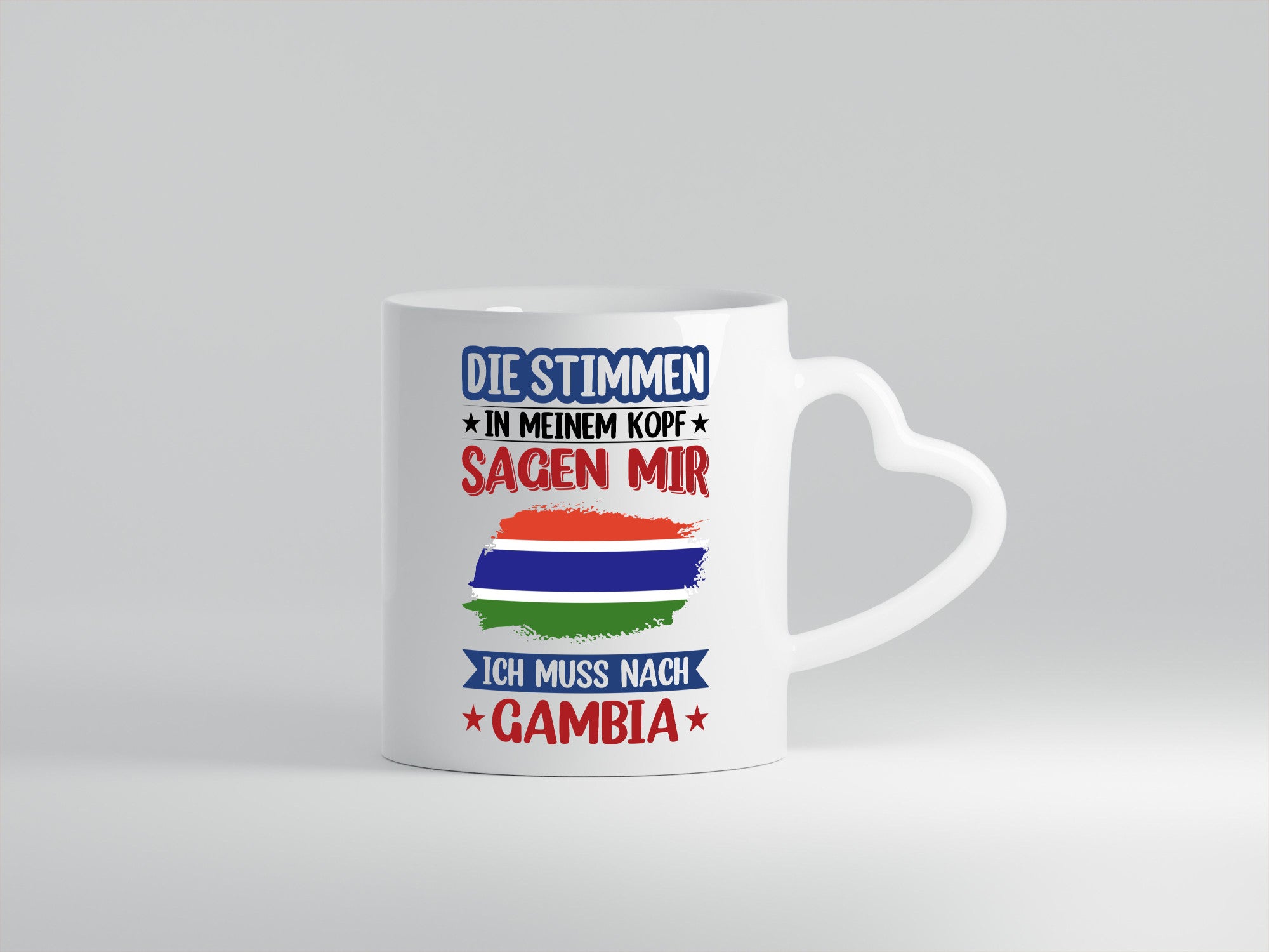 Gambia | Urlaub Stimmen in meinem Kopf Traumland lustig Humor Geschenkidee