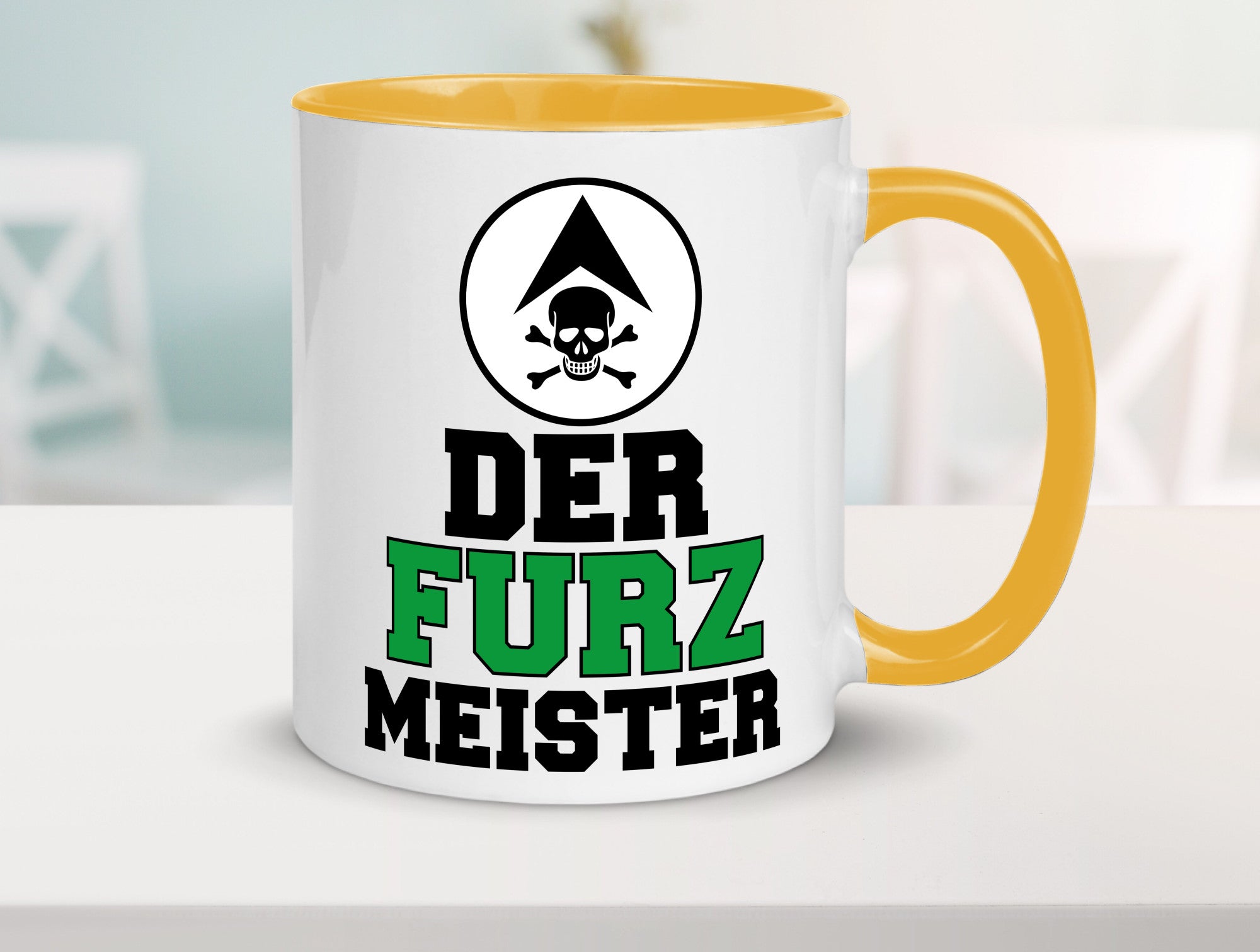 Der Furz Meister | Männer Tasse derber Humor Furzen lustiger Spruch Geschenk