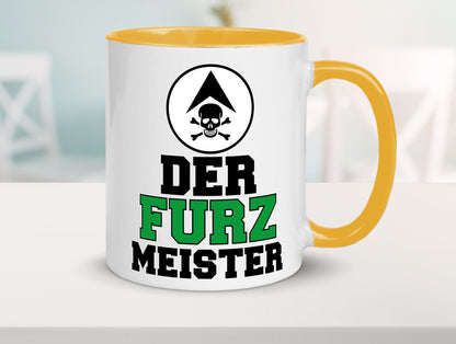 Der Furz Meister | Männer Tasse derber Humor Furzen lustiger Spruch Geschenk