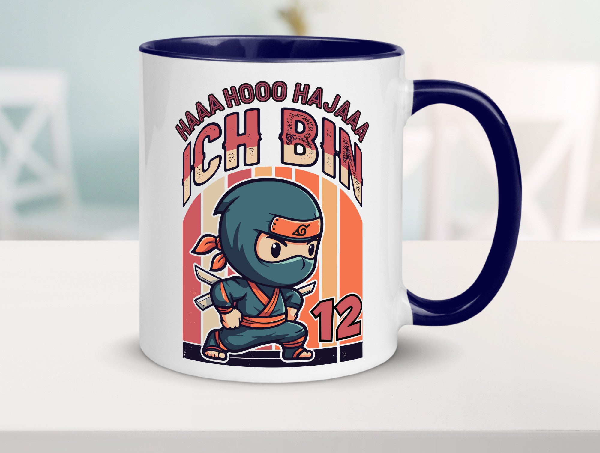 12. Geburtstag | Ninja Junge 12 Jahre Humor Geschenkidee Tasse
