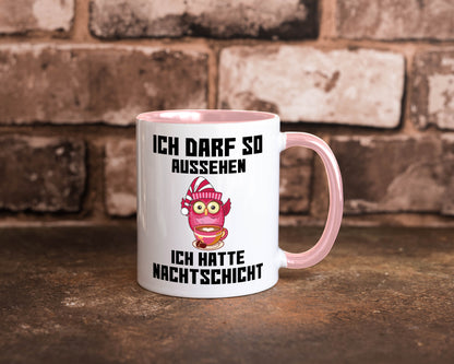 Nachtschicht Eule | Spruch Arbeit müde Nachtjob Geschenkidee Kollegen Büro