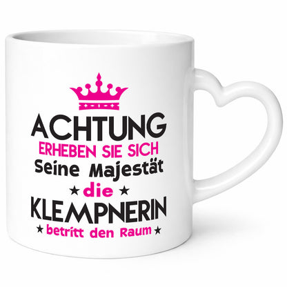 Seine Majestät Klempnerin | Klempnerinnen Geschenk Humor Geschenkidee lustiger