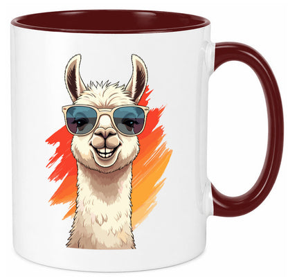 Alpaka | Lama liebhaber v2 Geschenkidee Humor Tasse