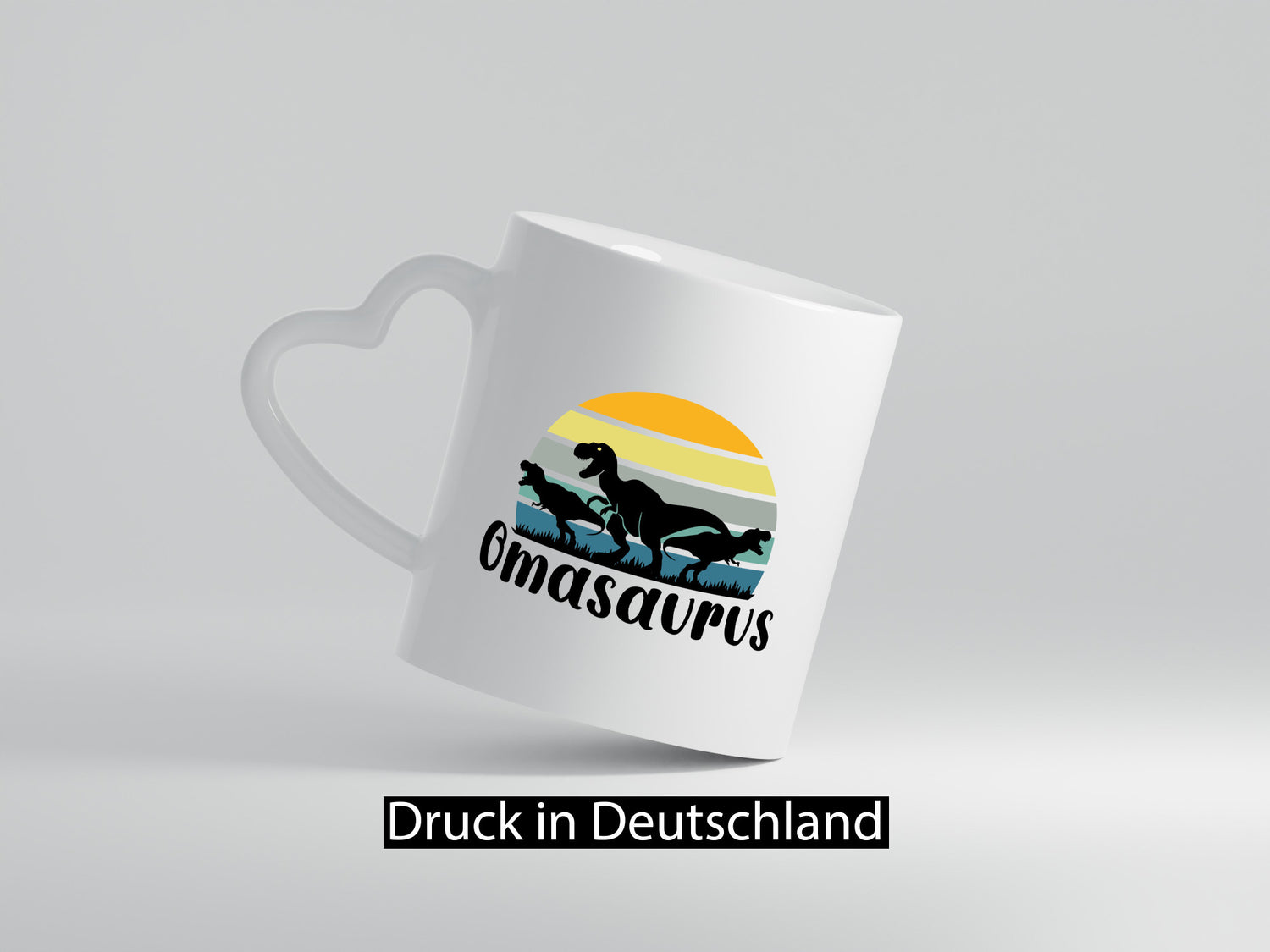 Omasaurus | Muttertag Dinosaurier Humor Familie Geschenkidee Tasse