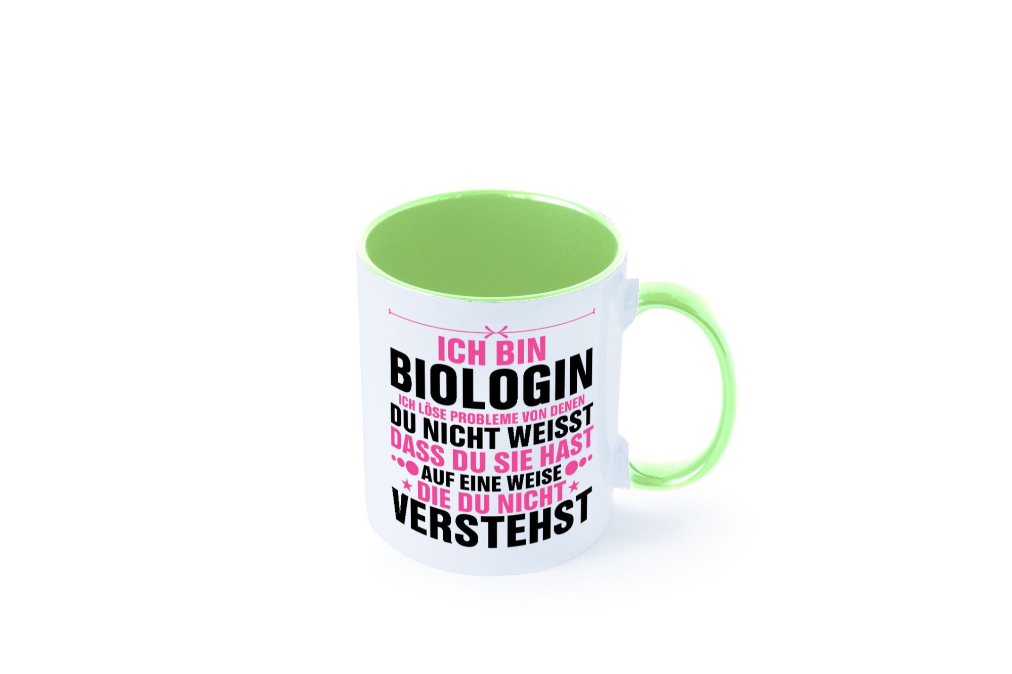 Löse Probleme: Biologin | Biologie Naturforscherin lustig Humor Geschenkidee