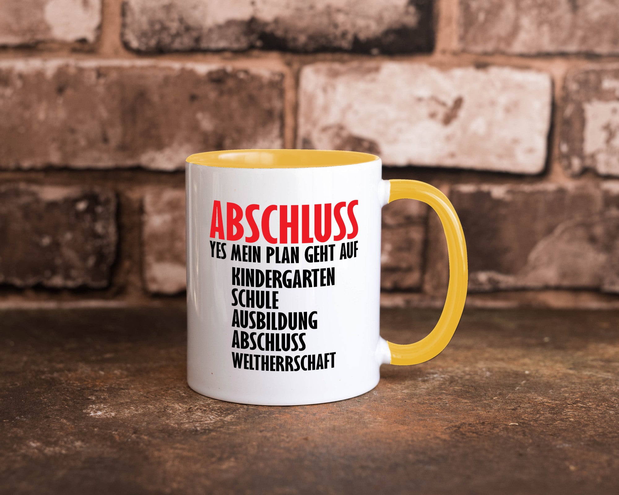 Abschluss Bachelor Geschenkidee Humor Tasse