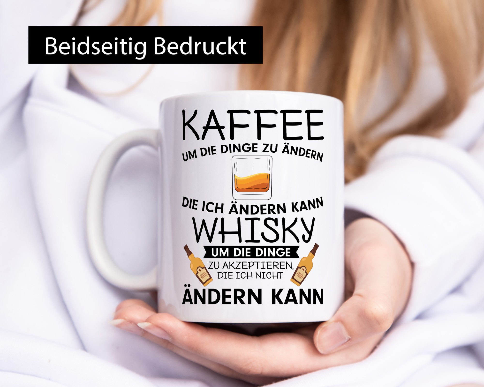 Whisky Trinker Tasse | Kaffee Spruch Büro Kollegen Geschenkidee Arbeit Humor