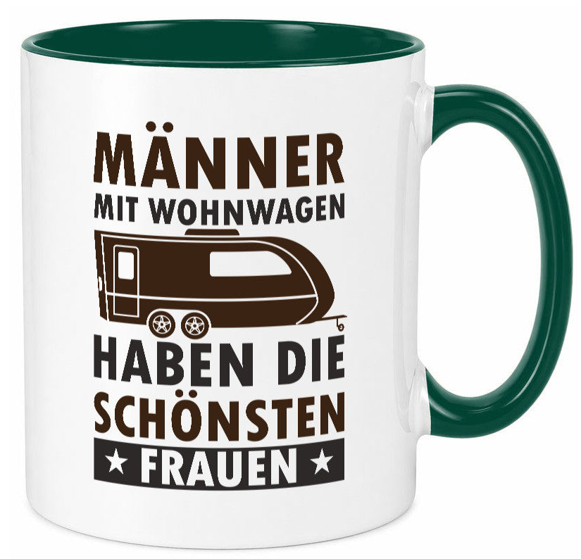 Männer mit Wohnwagen | Schönste Frauen Camping v2 lustig Humor Geschenkidee Tasse