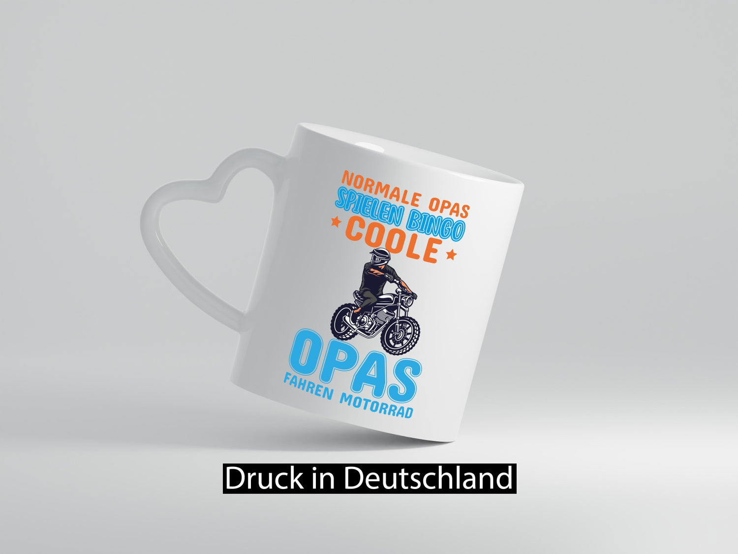 Coole Opas fahren Motorrad | Spruch Tasse Großvater Geschenk Familie