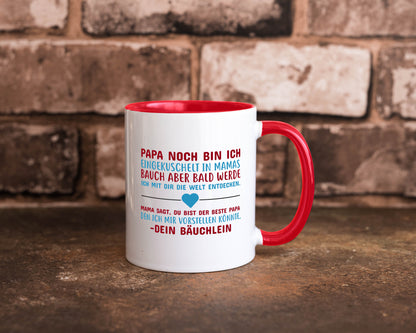 Schwangerschaft | Vaterschaft Tasse Papa Spruch Geschenk Familie Geschenkidee