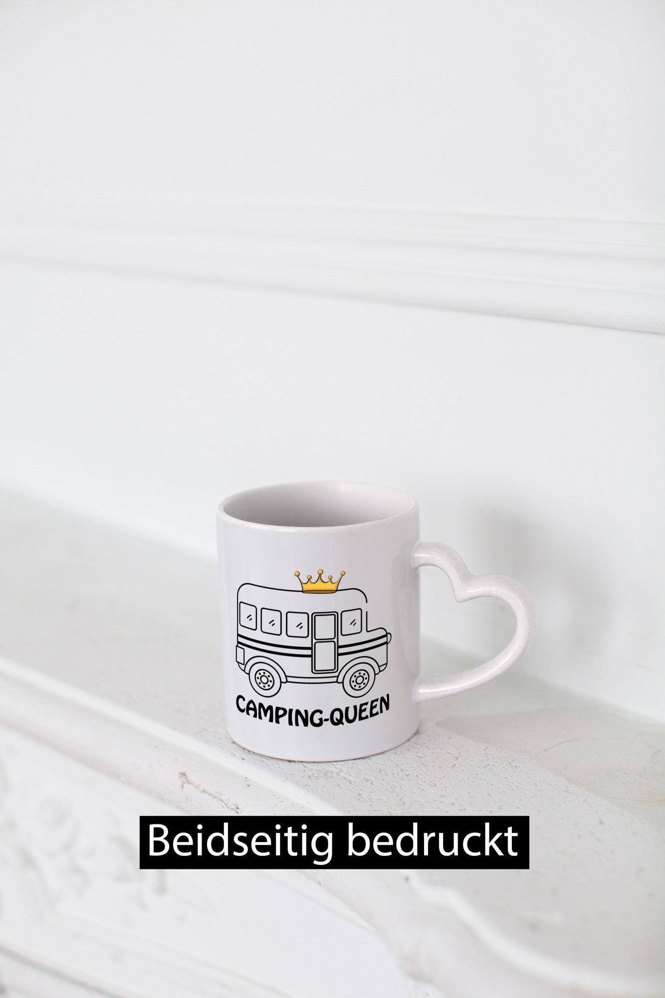 Camping Queen lustiger Spruch Geschenk Humor Geschenkidee Tasse
