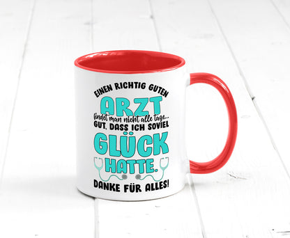 Richtig guter Arzt | Dankeschön Tasse Ärzte Spruch vl9 Humor Geschenkidee