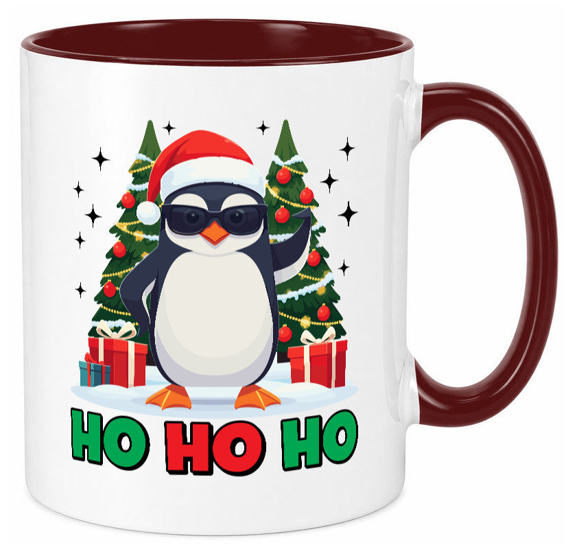 Ho | Weihnachts Pinguine Weihnachten lustig Humor Geschenkidee Geschenk Tasse