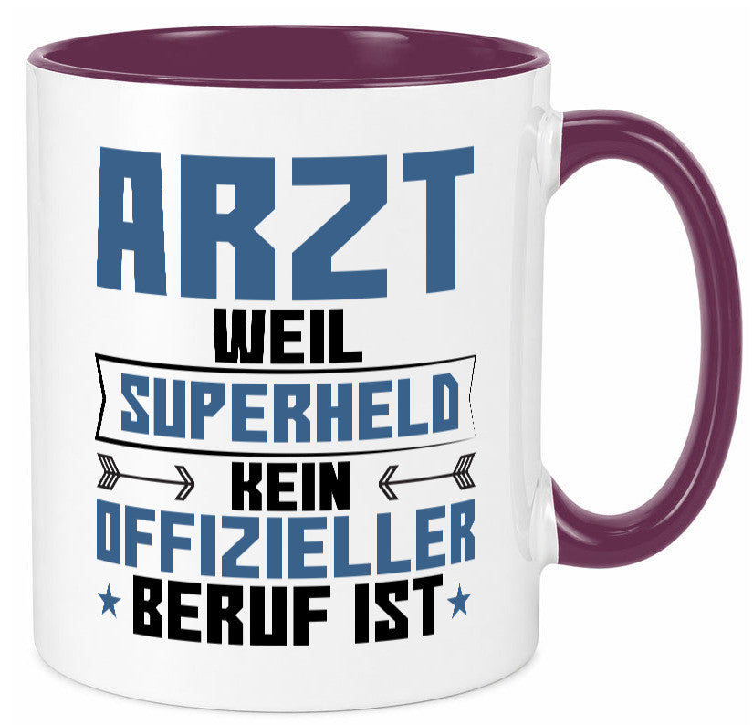 Superheld Arzt | Medizin Doktor Facharzt Geschenk Humor Geschenkidee lustiger