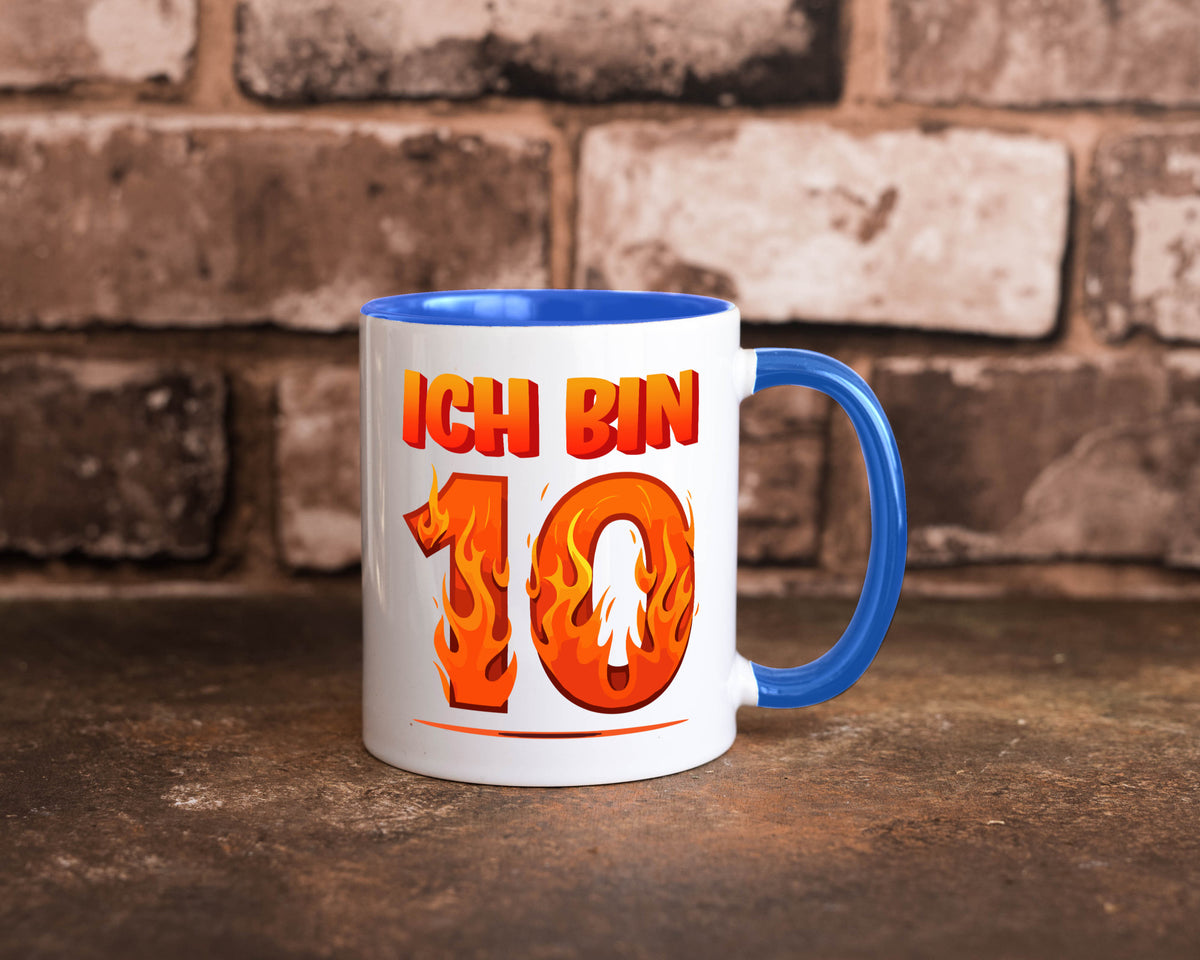 10. Geburtstag | 10 Jahre Drache lustiger Spruch Geschenk Geschenkidee Tasse