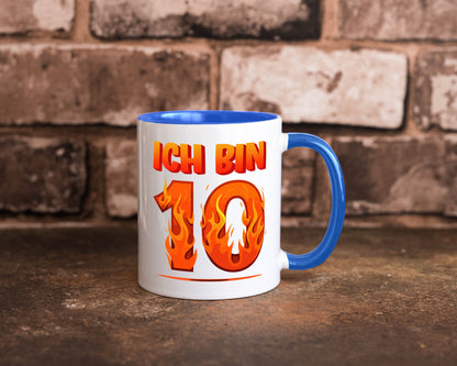 10. Geburtstag | 10 Jahre Drache lustiger Spruch Geschenk Geschenkidee Tasse