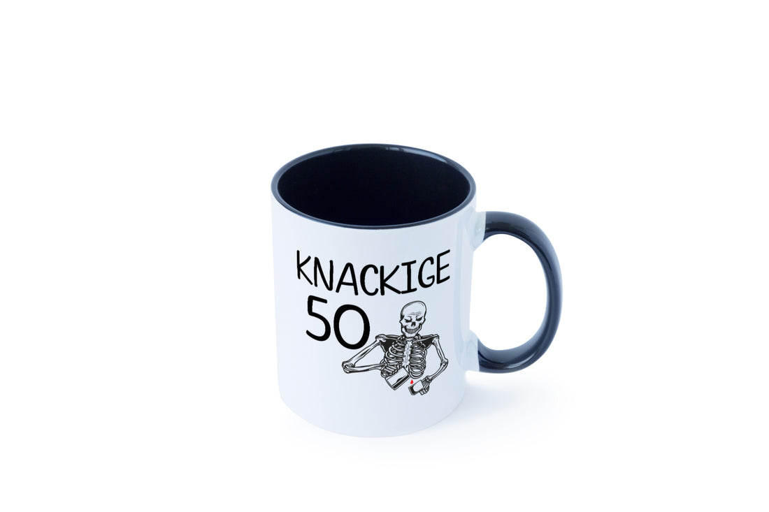 50. Geburtstag | Alt Knackig und Geschenk Geschenkidee lustiger Spruch Tasse