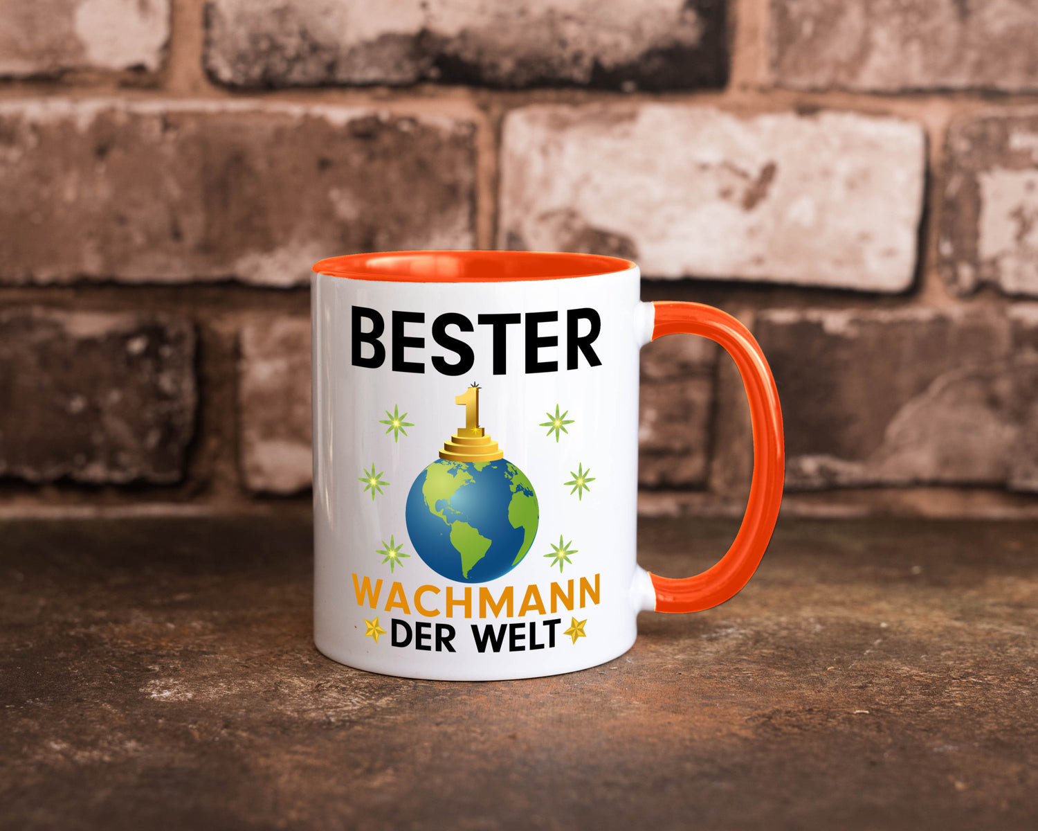 Welt Bester Wachmann | Wachpersonal Nachtwächter Humor Geschenkidee Tasse