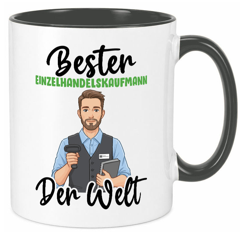 Bester Einzelhandelskaufmann | Einzelhandel v2 lustig Humor Geschenkidee