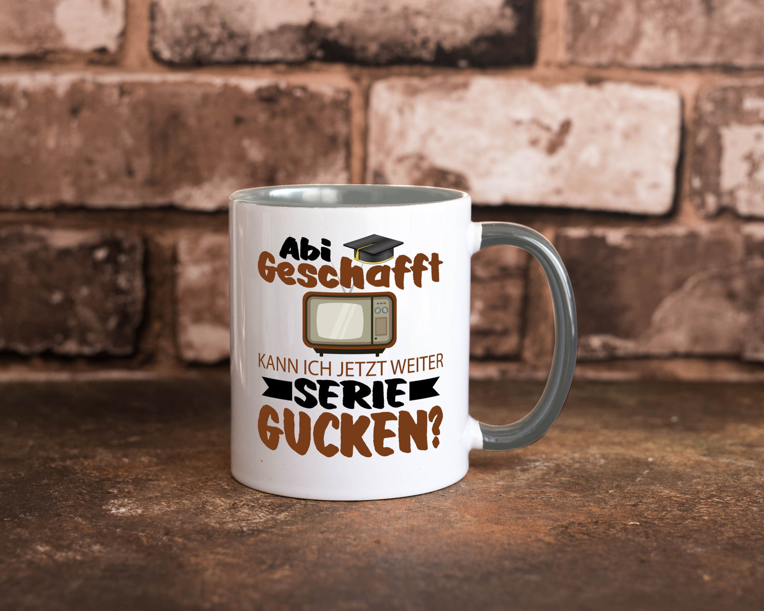 Abi Geschaft | Serie Gucken Bachlor Abitur Geschenk Humor Geschenkidee lustiger