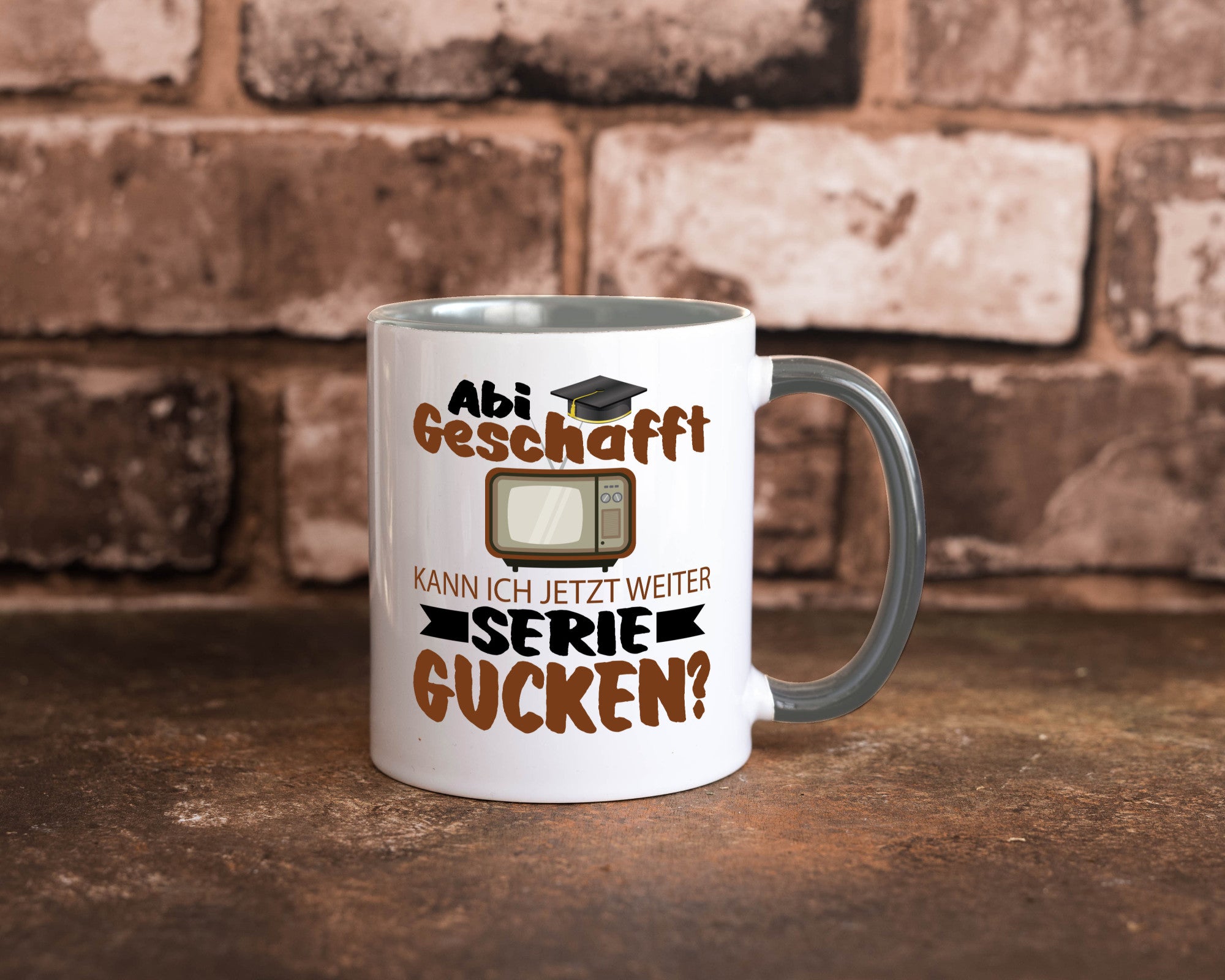 Abi Geschaft | Serie Gucken Bachlor Abitur Geschenk Humor Geschenkidee lustiger