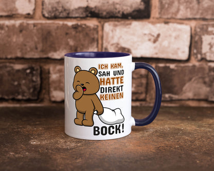 Direkt keinen Bock! | Büro Faultier Morgenmuffel Geschenk Arbeit Kollegen