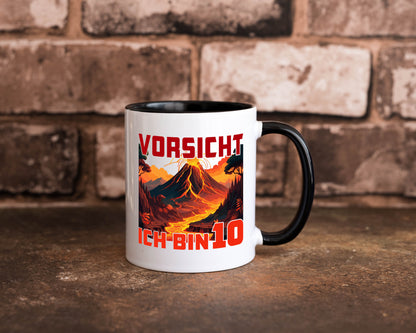 10. Geburtstag | 10 Jahre Vulkanausbruch Vulkan Humor Geschenkidee Tasse