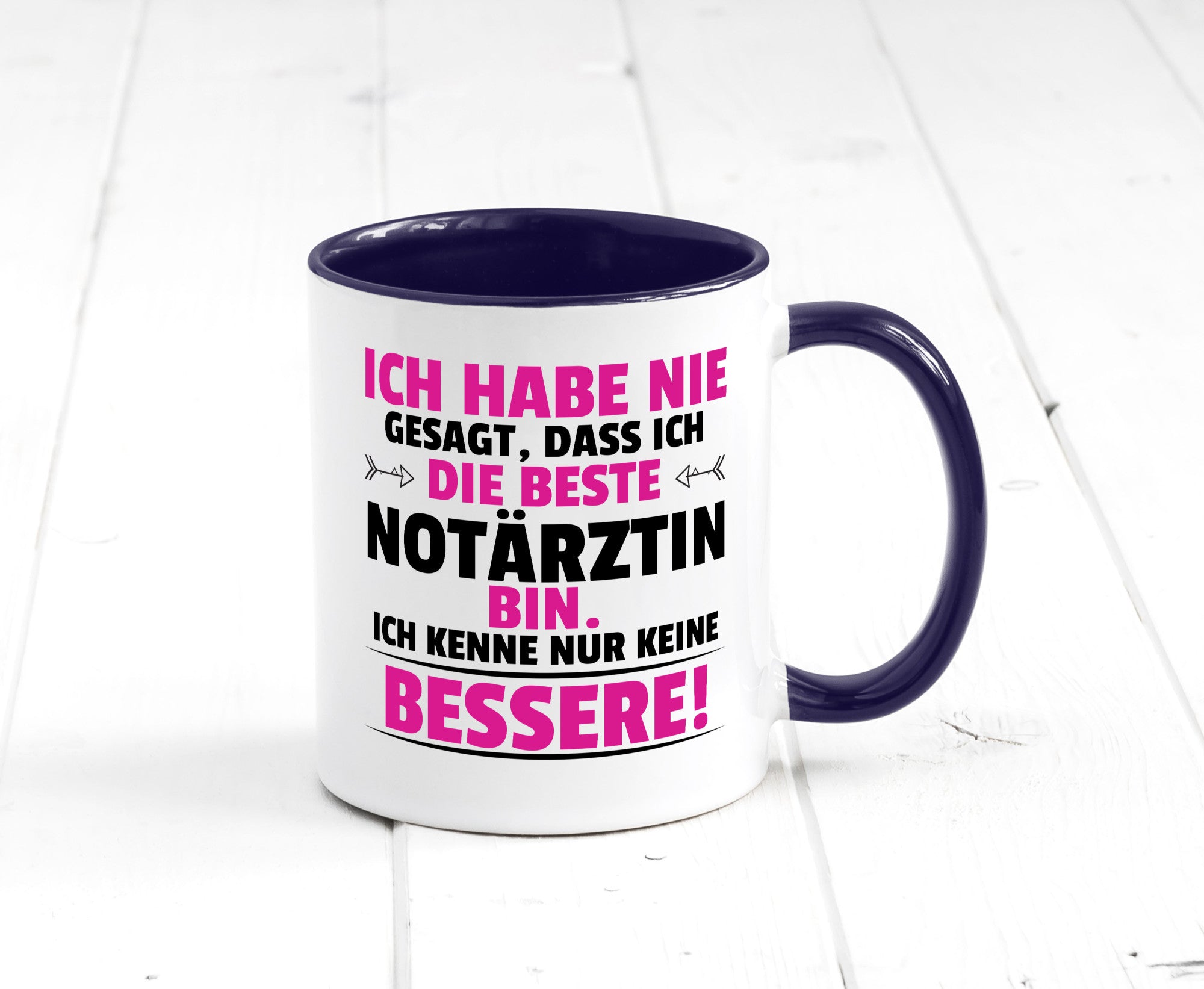 Die Beste Notärztin | Ärztin Humor Geschenkidee Tasse