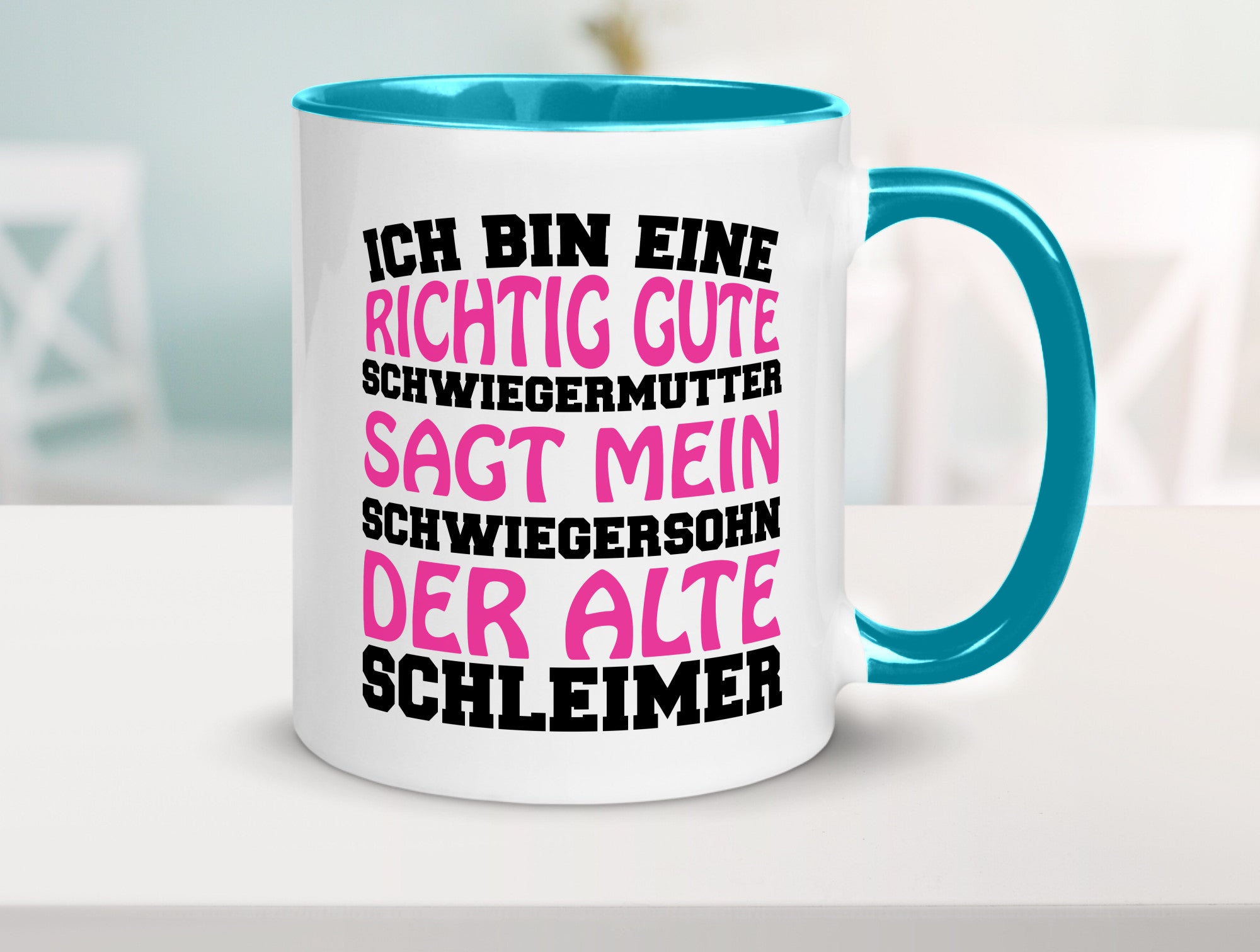 Gute Schwiegermutter lustig Familie Geschenkidee Geschenk Tasse