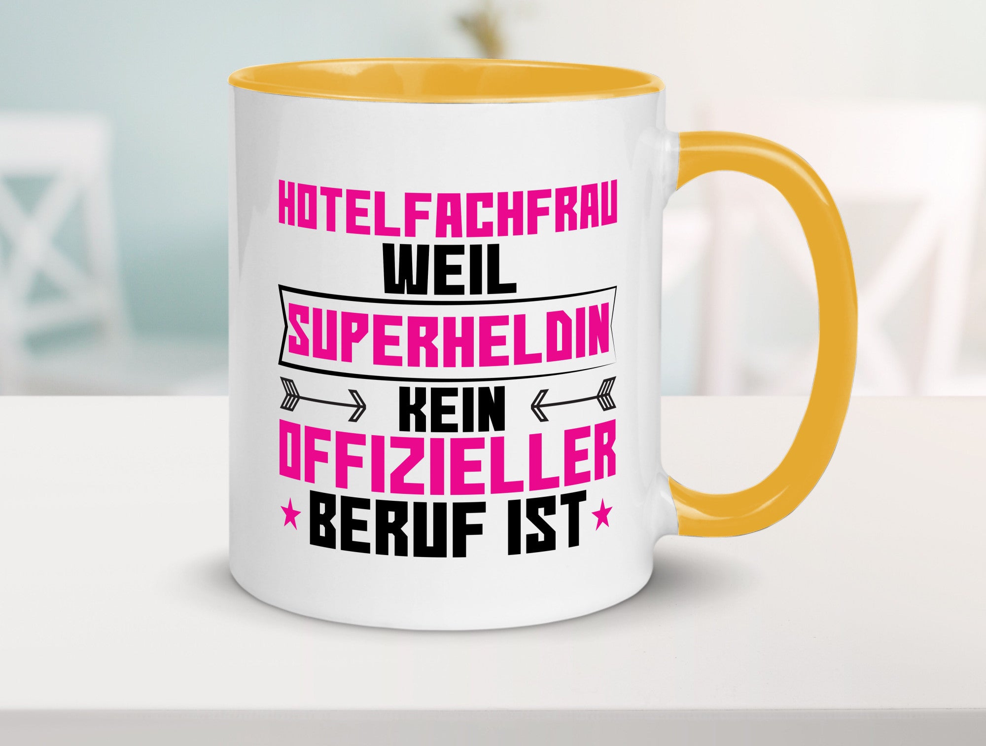 Superheldin Hotelfachfrau | Hotel lustiger Spruch Geschenk Humor Geschenkidee