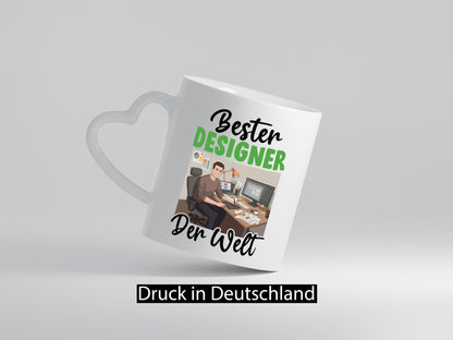 Bester Designer Beruf | Mode v2 lustiger Spruch Geschenk Arbeit Kollegen Büro