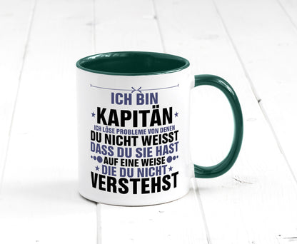 Löse Probleme: Kapitän | Schiffskapitän Schiff v2 Geschenk Humor Geschenkidee